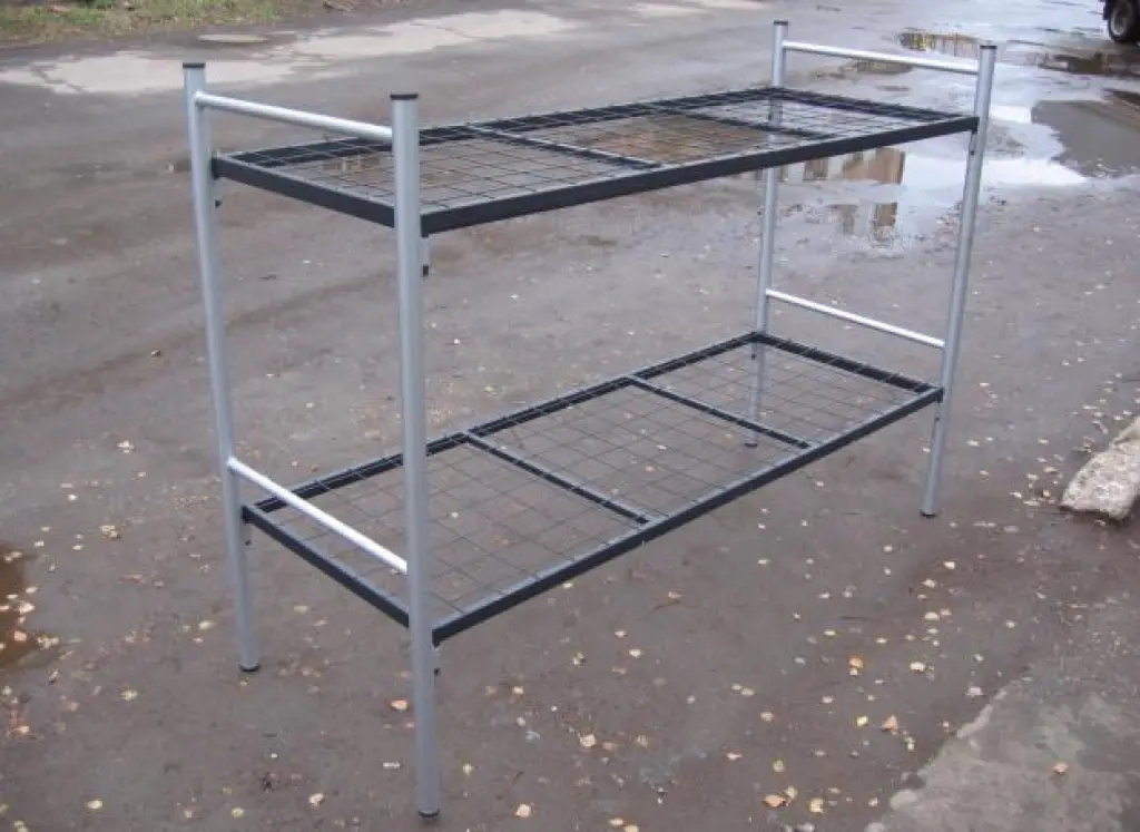 Кровати металлические для учащихся в общежития