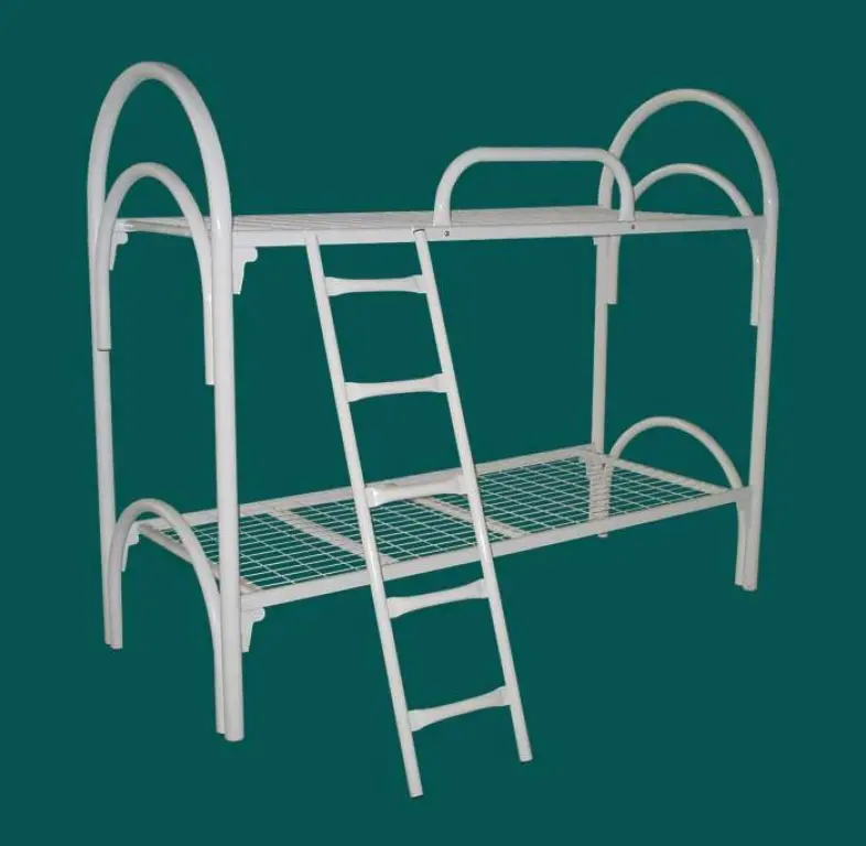 Кровати металлические для учащихся в общежития