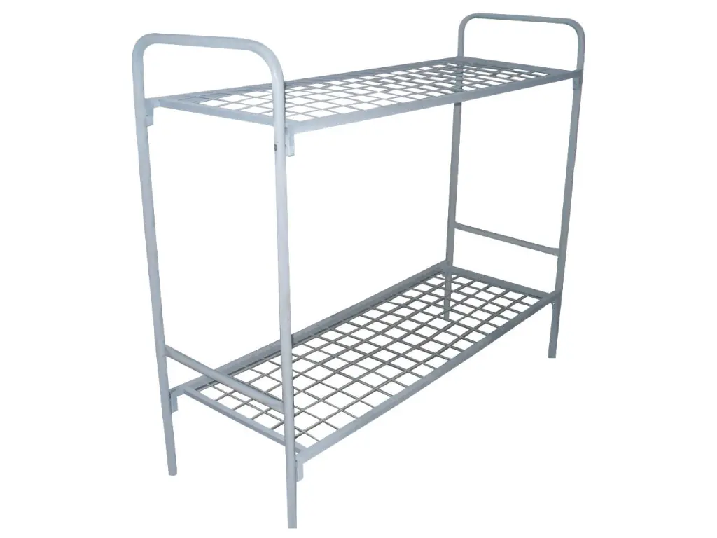 Кровати металлические во времянки на заказ