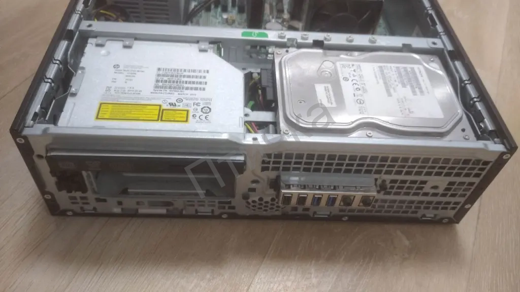 Горизонтальный системный блок от HP