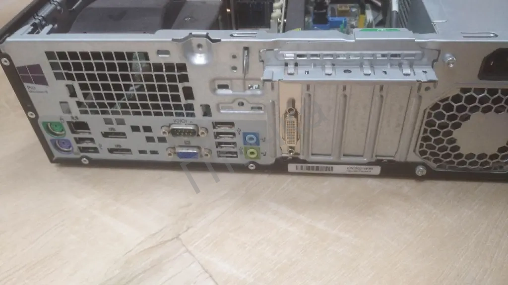 Горизонтальный системный блок от HP