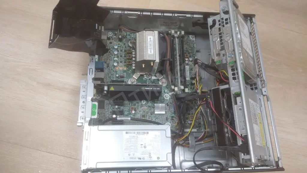 Горизонтальный системный блок от HP