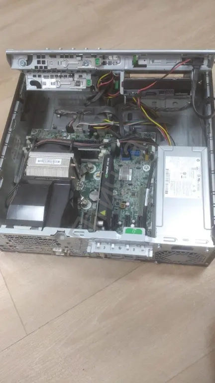 Горизонтальный системный блок от HP